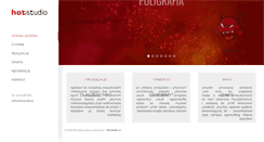 Desktop Screenshot of hotstudio.pl